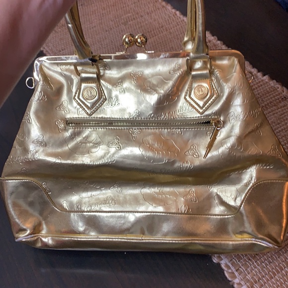 Betseyville by Betsey Johnson Gold Handbag - Picture 4 of 12